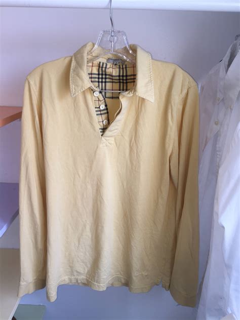 burberry brit oxford long sleeve polo|vintage burberry long sleeve polo.